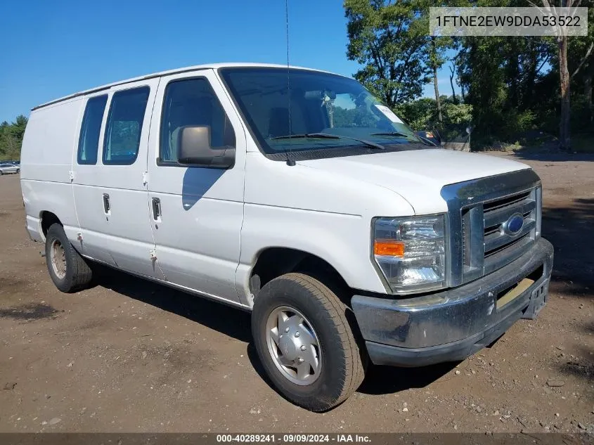 2013 Ford E-250 Commercial VIN: 1FTNE2EW9DDA53522 Lot: 40289241