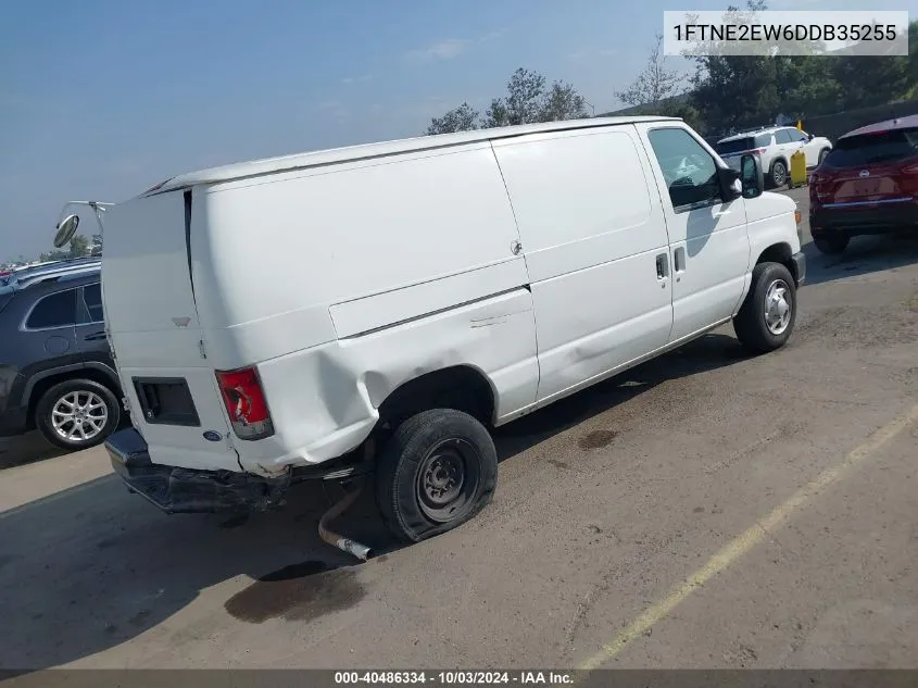 2013 Ford E-250 Commercial VIN: 1FTNE2EW6DDB35255 Lot: 40486334