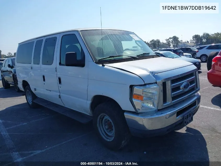 2013 Ford E-150 Xlt VIN: 1FDNE1BW7DDB19642 Lot: 40501194