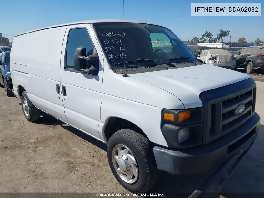 2013 Ford Econoline E150 Van VIN: 1FTNE1EW1DDA62032 Lot: 40538850