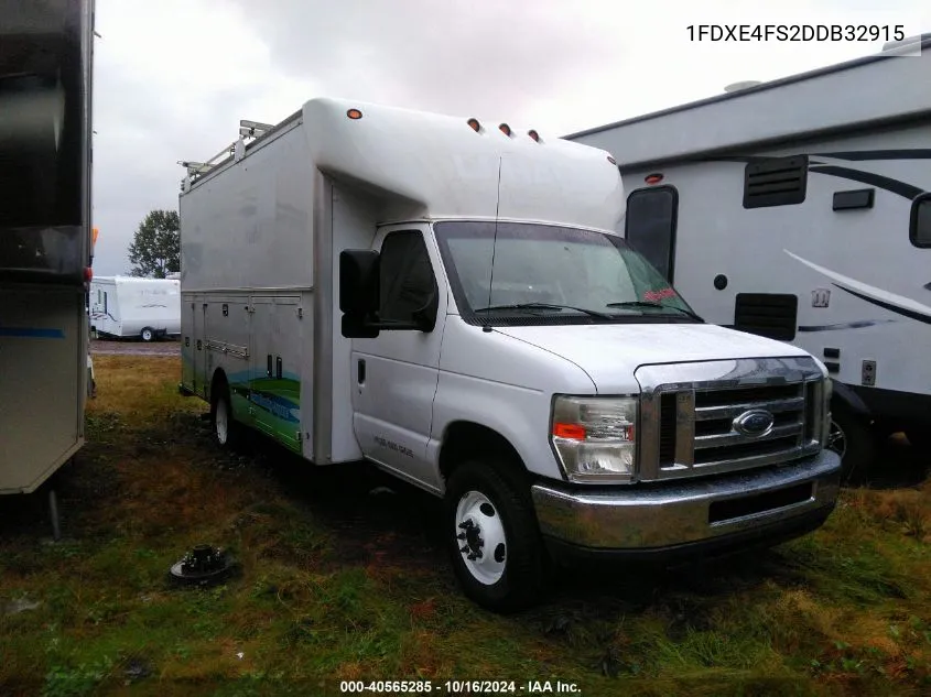 2013 Ford E-450 Cutaway VIN: 1FDXE4FS2DDB32915 Lot: 40565285