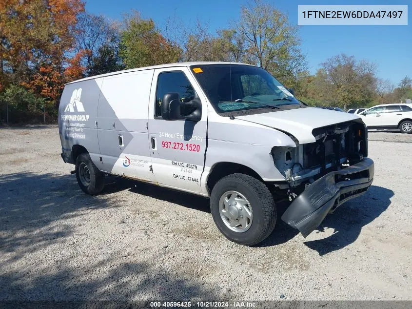 2013 Ford E-250 Commercial VIN: 1FTNE2EW6DDA47497 Lot: 40596425