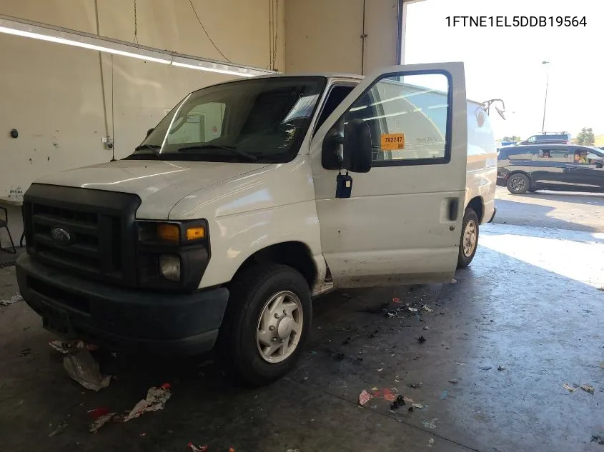 2013 Ford Econoline E150 Van VIN: 1FTNE1EL5DDB19564 Lot: 40627348