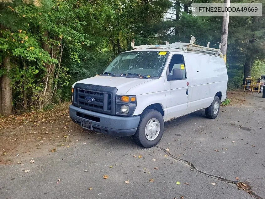 2013 Ford E-250 Commercial VIN: 1FTNE2EL0DDA49669 Lot: 40630903