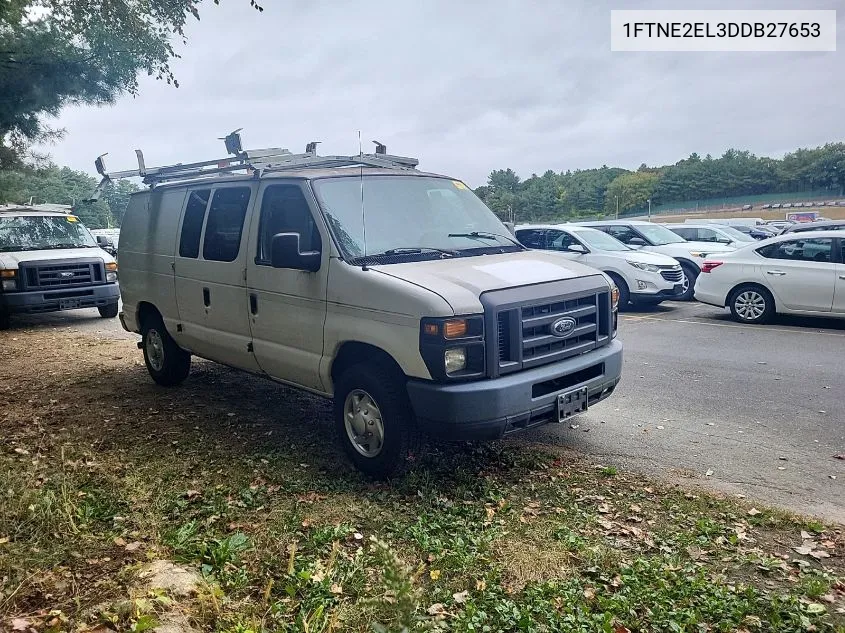 2013 Ford E-250 Commercial VIN: 1FTNE2EL3DDB27653 Lot: 40637617