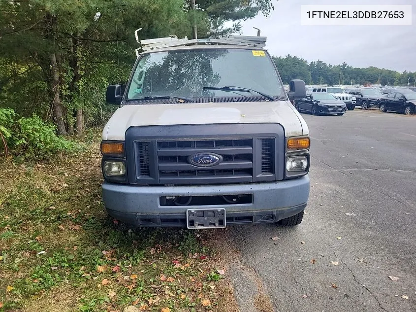 2013 Ford E-250 Commercial VIN: 1FTNE2EL3DDB27653 Lot: 40637617