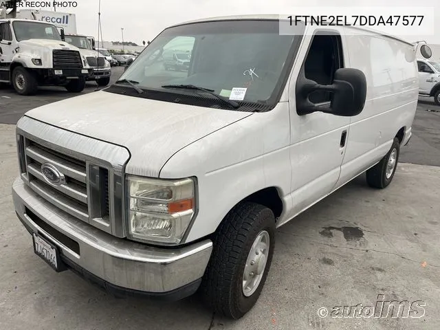 2013 Ford Econoline E250 Van VIN: 1FTNE2EL7DDA47577 Lot: 40647067