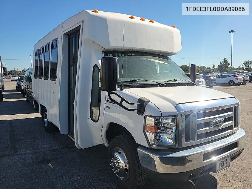 2013 Ford E-350 Cutaway VIN: 1FDEE3FL0DDA89086 Lot: 40659343