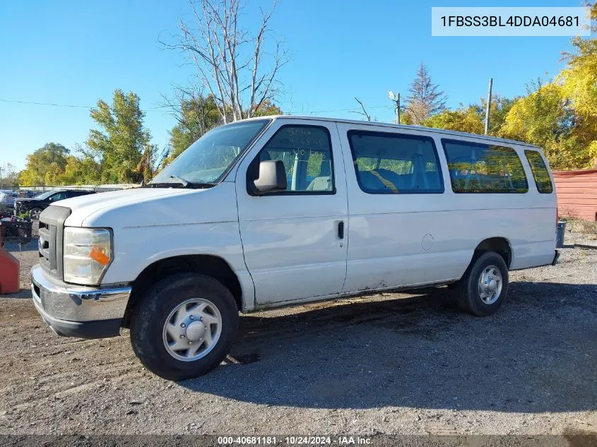 2013 Ford Econoline E350 Super Duty Wagon VIN: 1FBSS3BL4DDA04681 Lot: 40681181