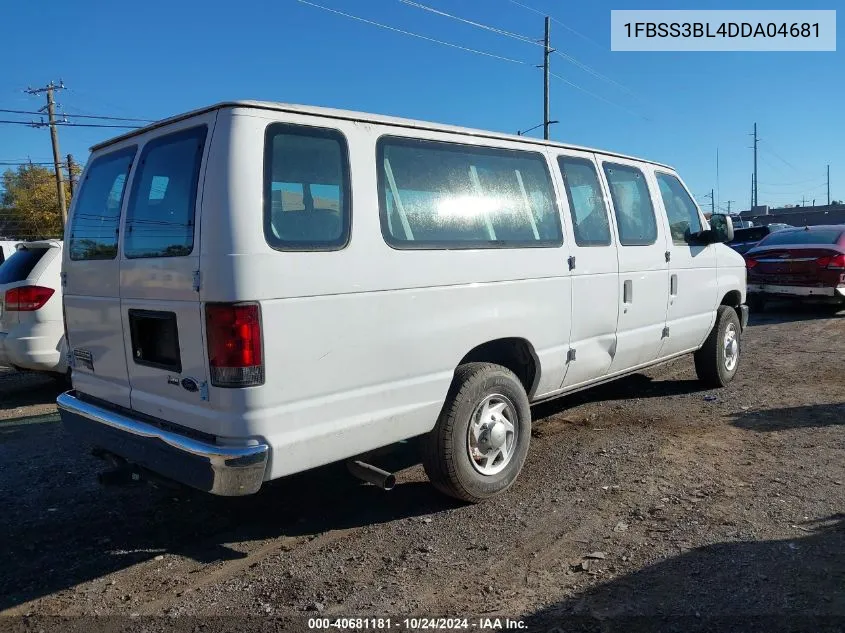 2013 Ford Econoline E350 Super Duty Wagon VIN: 1FBSS3BL4DDA04681 Lot: 40681181