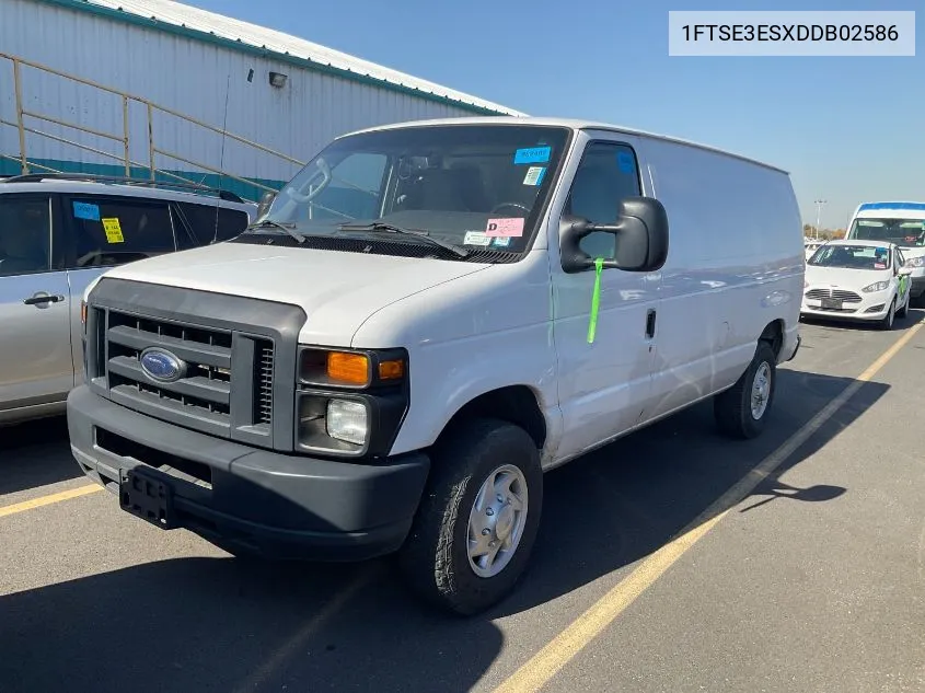 2013 Ford Econoline E350 Super Duty Van VIN: 1FTSE3ESXDDB02586 Lot: 40719899