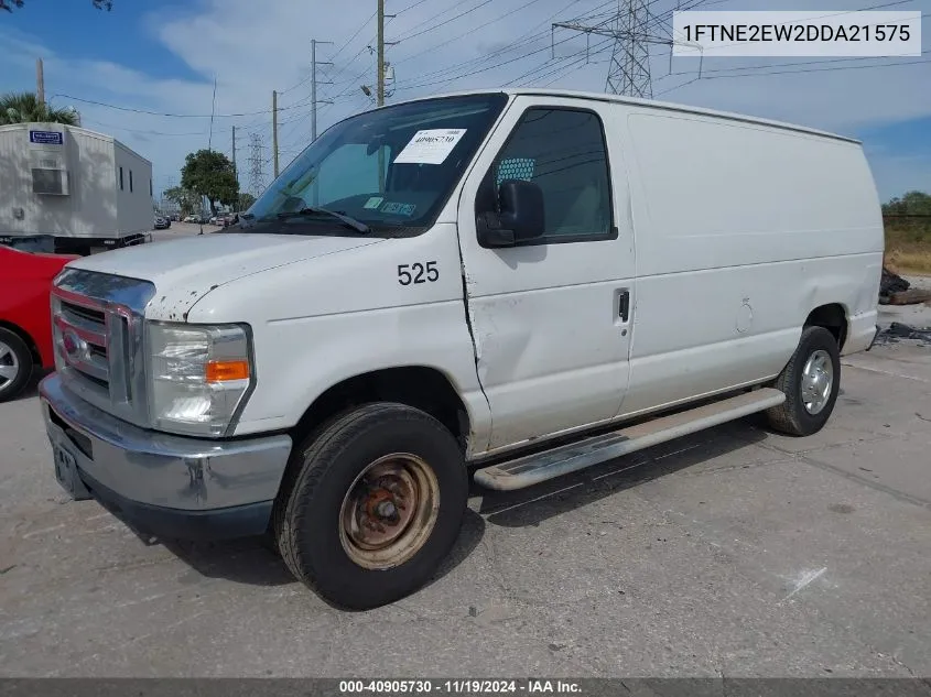 2013 Ford E-250 Commercial VIN: 1FTNE2EW2DDA21575 Lot: 40905730