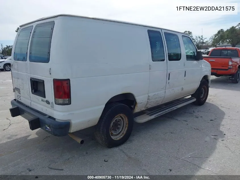 2013 Ford E-250 Commercial VIN: 1FTNE2EW2DDA21575 Lot: 40905730