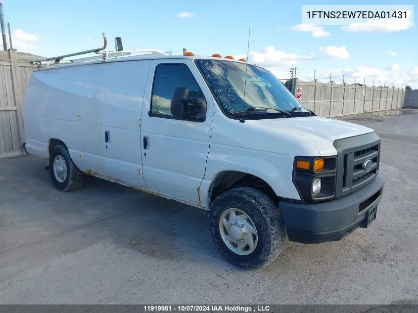 2014 Ford E-250 Commercial VIN: 1FTNS2EW7EDA01431 Lot: 11919981