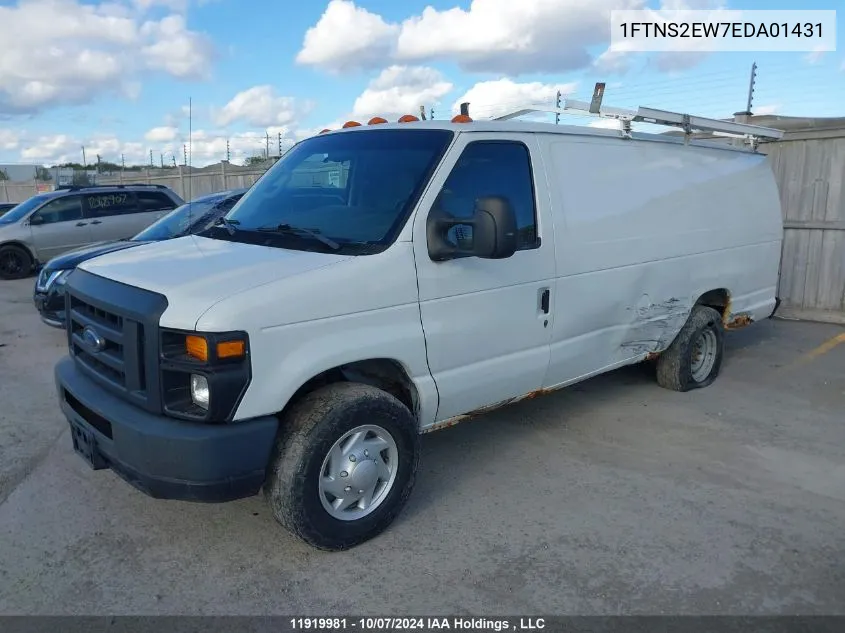 2014 Ford E-250 Commercial VIN: 1FTNS2EW7EDA01431 Lot: 11919981