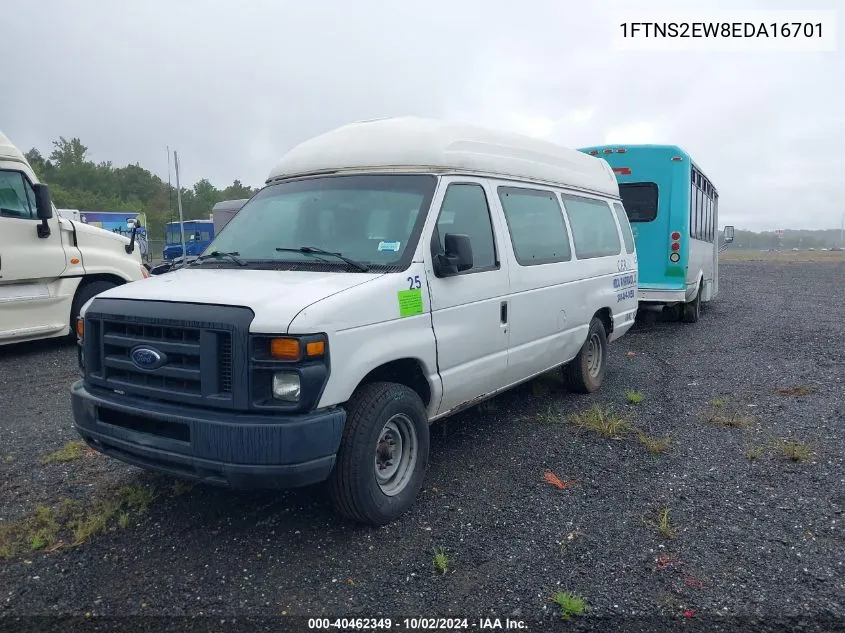 2014 Ford E-250 VIN: 1FTNS2EW8EDA16701 Lot: 40462349