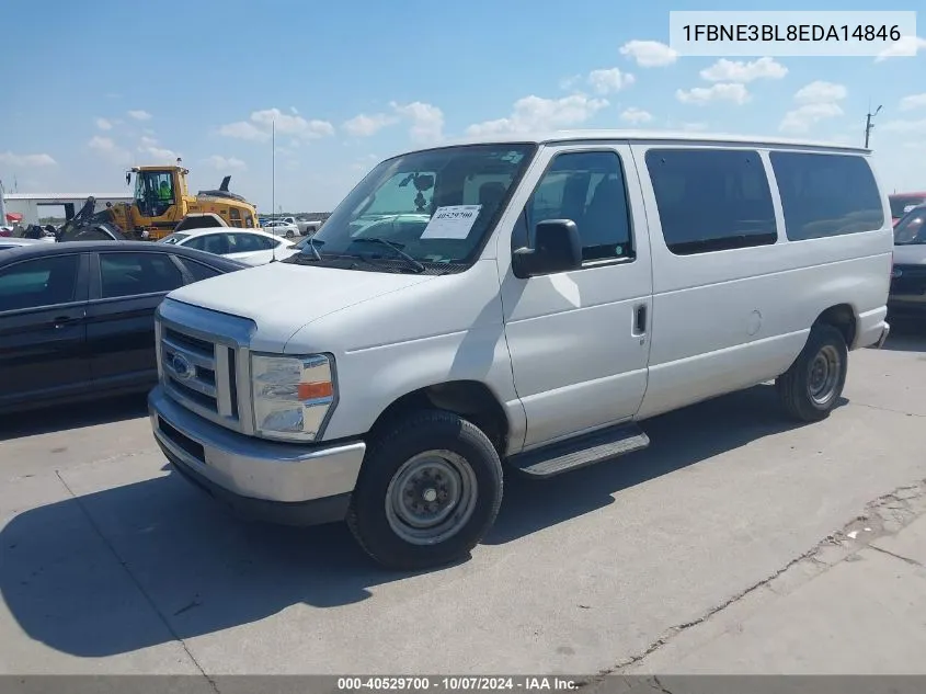 2014 Ford Econoline E350 Super Duty Wagon VIN: 1FBNE3BL8EDA14846 Lot: 40529700