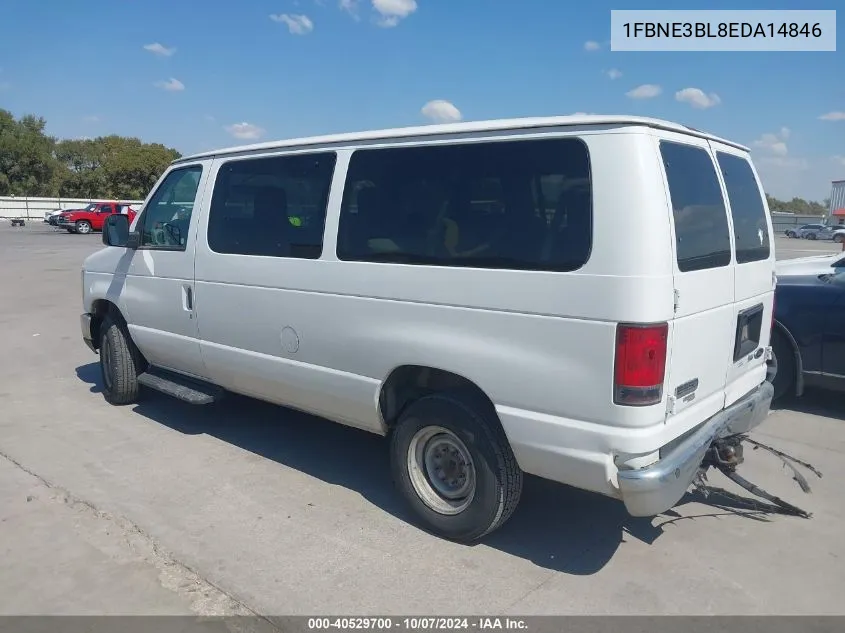 2014 Ford Econoline E350 Super Duty Wagon VIN: 1FBNE3BL8EDA14846 Lot: 40529700