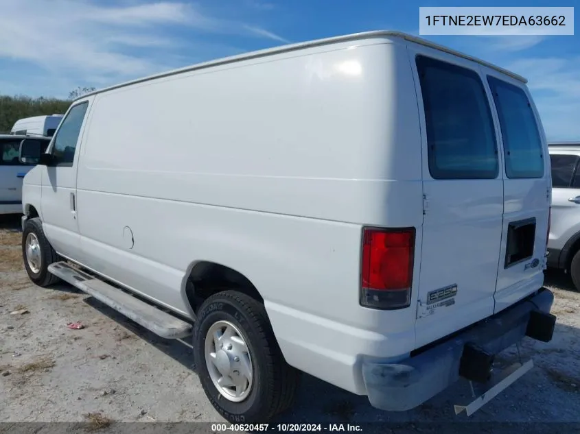 2014 Ford Econoline E250 Van VIN: 1FTNE2EW7EDA63662 Lot: 40620457