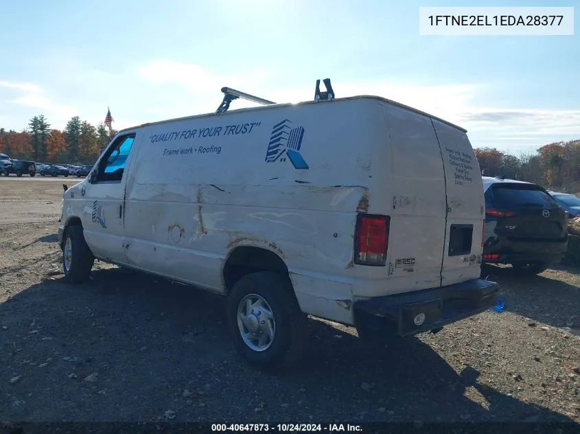 2014 Ford Econoline E250 Van VIN: 1FTNE2EL1EDA28377 Lot: 40647873