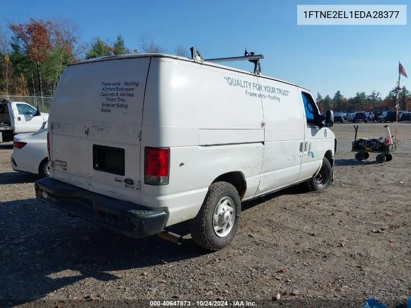 2014 Ford Econoline E250 Van VIN: 1FTNE2EL1EDA28377 Lot: 40647873