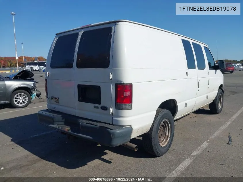 2014 Ford E-250 Commercial VIN: 1FTNE2EL8EDB19078 Lot: 40676696