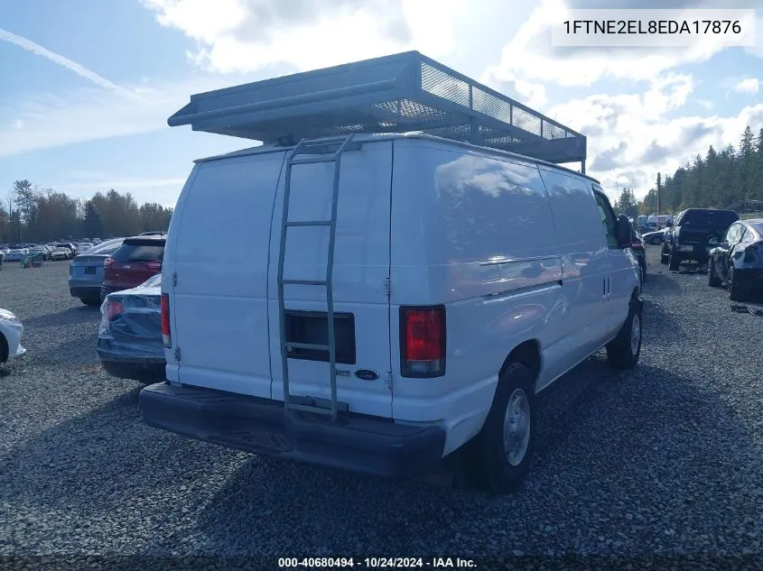 2014 Ford Econoline E250 Van VIN: 1FTNE2EL8EDA17876 Lot: 40680494