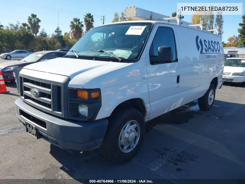 2014 Ford E-250 Commercial VIN: 1FTNE2EL1EDA87235 Lot: 40764966