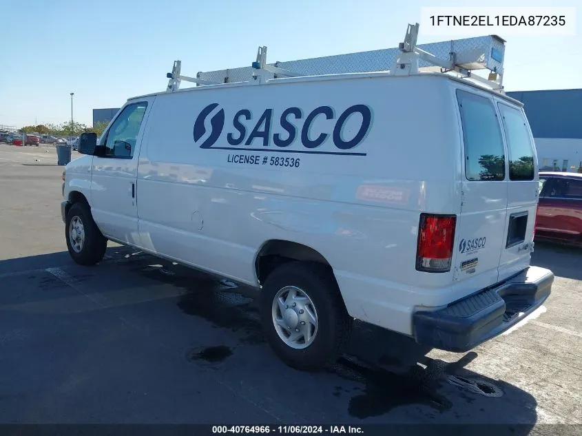 2014 Ford E-250 Commercial VIN: 1FTNE2EL1EDA87235 Lot: 40764966