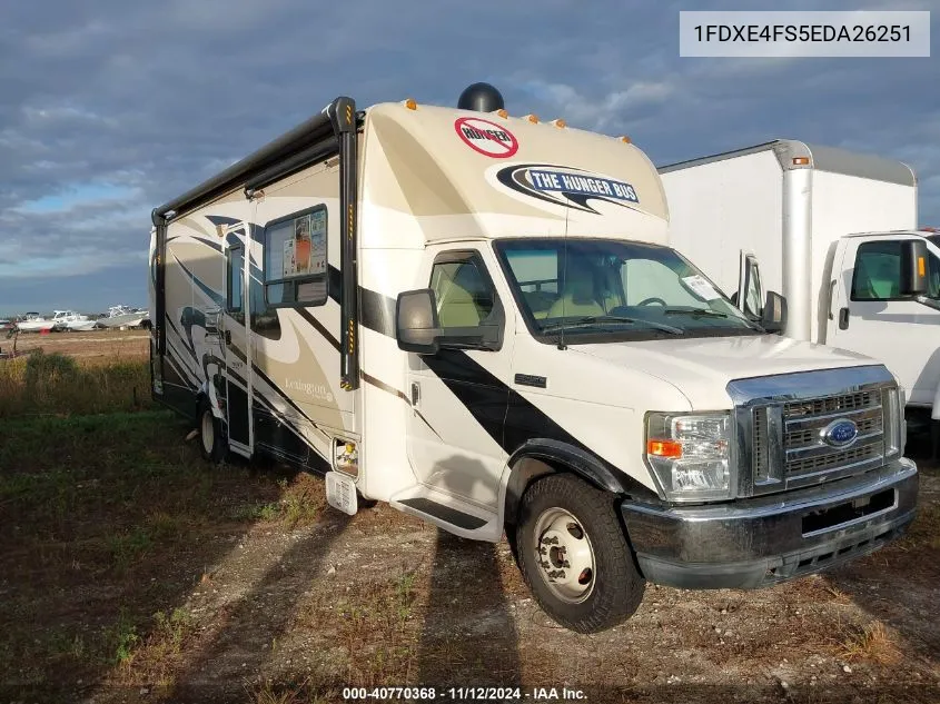 2014 Ford E-450 Cutaway VIN: 1FDXE4FS5EDA26251 Lot: 40770368