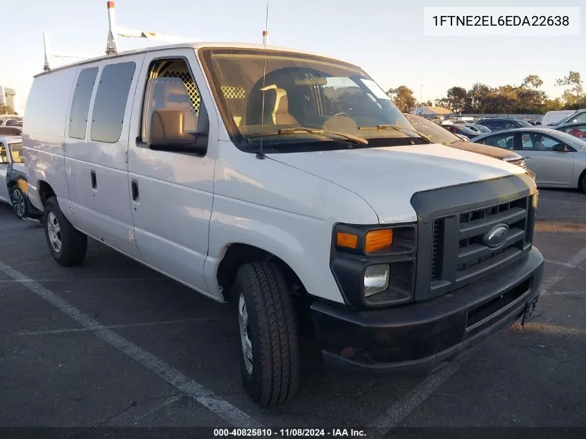 2014 Ford E-250 Commercial VIN: 1FTNE2EL6EDA22638 Lot: 40825810