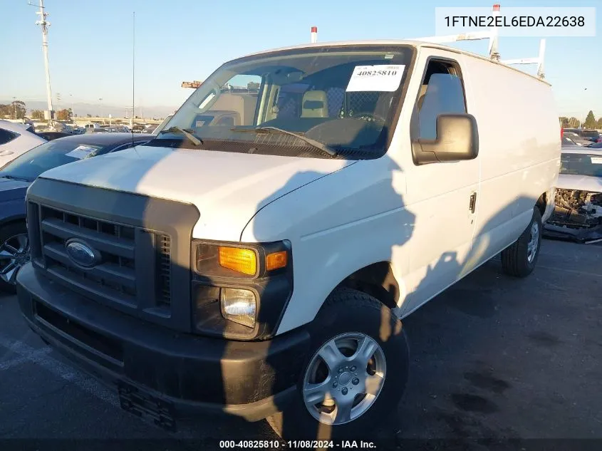 2014 Ford E-250 Commercial VIN: 1FTNE2EL6EDA22638 Lot: 40825810