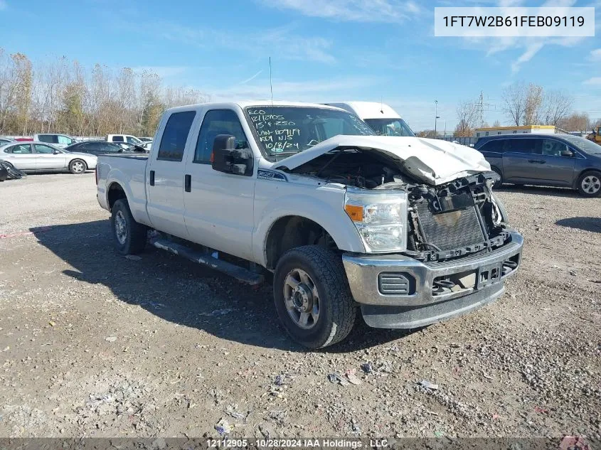 2015 Ford Econoline E250 Van VIN: 1FT7W2B61FEB09119 Lot: 12112905