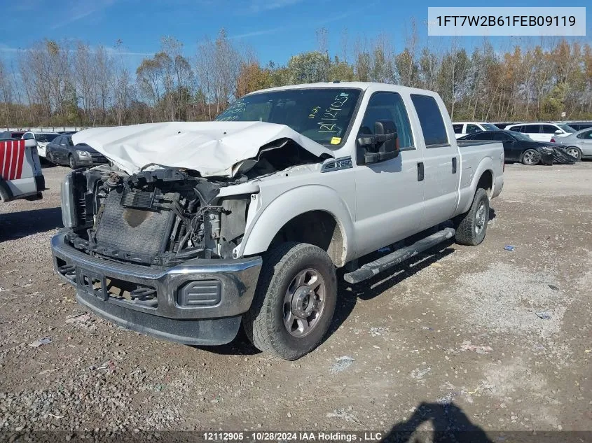 2015 Ford Econoline E250 Van VIN: 1FT7W2B61FEB09119 Lot: 12112905