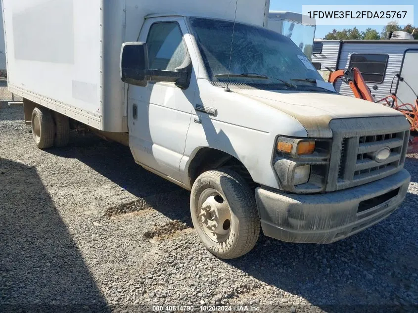 2015 Ford Econoline E350 Super Duty Ctway Van VIN: 1FDWE3FL2FDA25767 Lot: 40614790