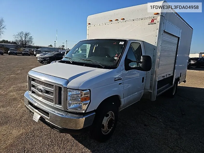 2015 Ford E-350 Cutaway VIN: 1FDWE3FL3FDA04958 Lot: 40646566