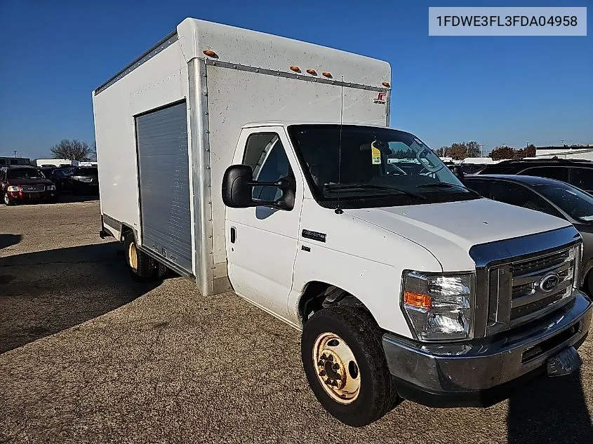 2015 Ford E-350 Cutaway VIN: 1FDWE3FL3FDA04958 Lot: 40646566