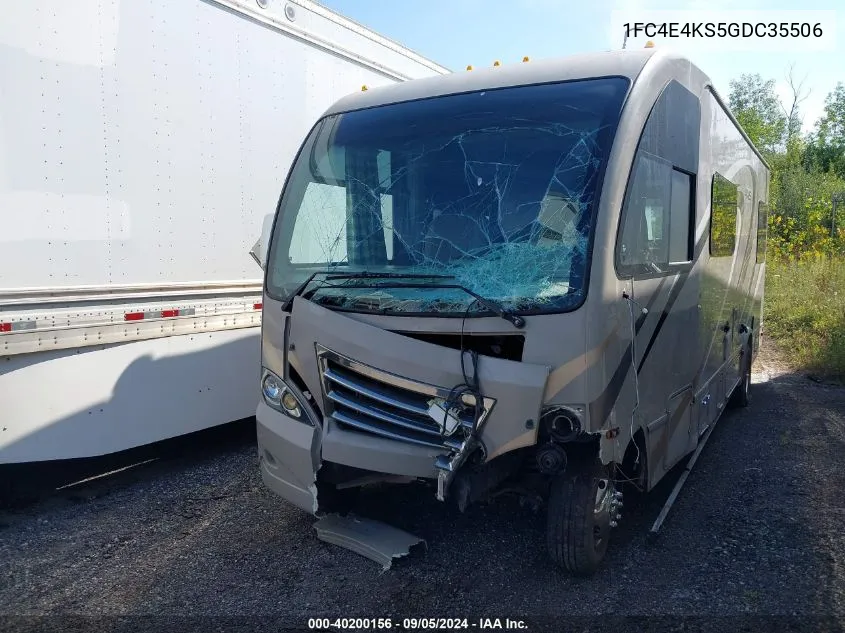 2016 Ford Econoline E450 Super D Cmm Strp Chs VIN: 1FC4E4KS5GDC35506 Lot: 40200156