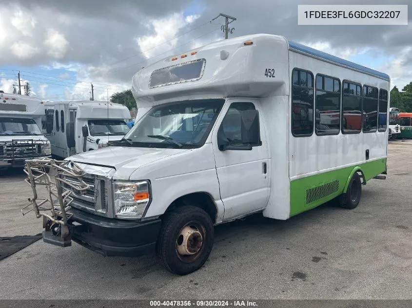 2016 Ford Econoline E350 Super Duty Ctway Van VIN: 1FDEE3FL6GDC32207 Lot: 40478356