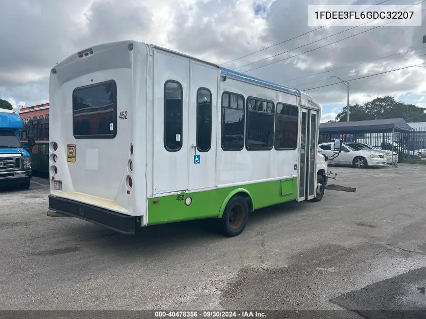 2016 Ford Econoline E350 Super Duty Ctway Van VIN: 1FDEE3FL6GDC32207 Lot: 40478356