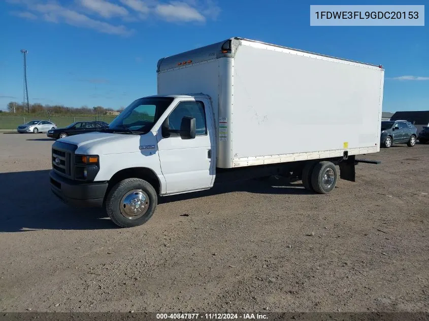 2016 Ford E-350 Cutaway VIN: 1FDWE3FL9GDC20153 Lot: 40847877