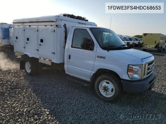 2017 Ford E-350 Cutaway VIN: 1FDWE3FS4HDC68653 Lot: 40422811