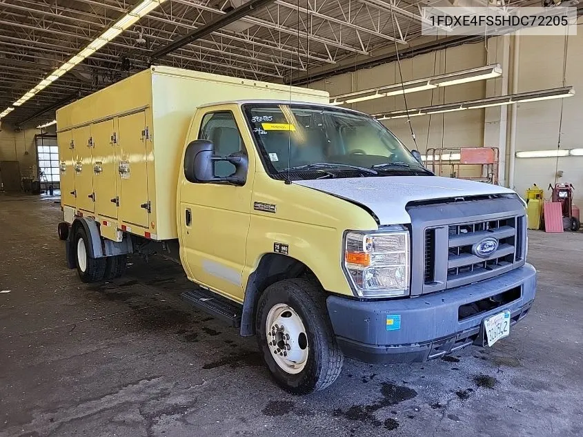 2017 Ford E-450 Cutaway VIN: 1FDXE4FS5HDC72205 Lot: 40569958