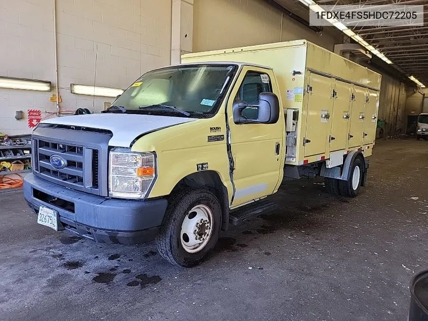 2017 Ford E-450 Cutaway VIN: 1FDXE4FS5HDC72205 Lot: 40569958