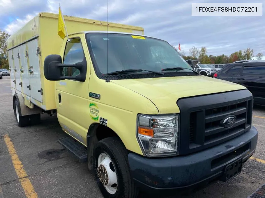 2017 Ford E-450 Cutaway VIN: 1FDXE4FS8HDC72201 Lot: 40589056