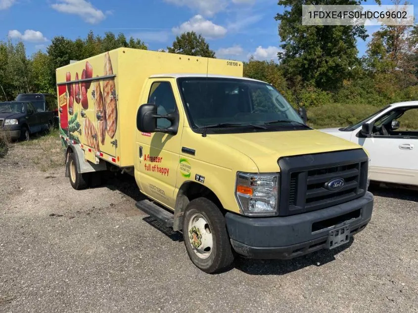 2017 Ford E-450 Cutaway VIN: 1FDXE4FS0HDC69602 Lot: 40649038