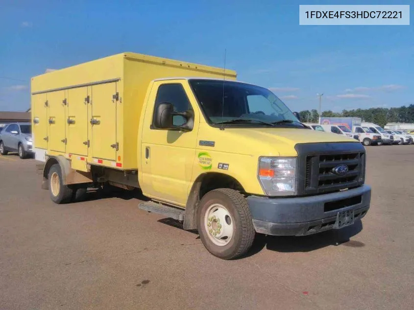 2017 Ford E-450 Cutaway VIN: 1FDXE4FS3HDC72221 Lot: 40659370