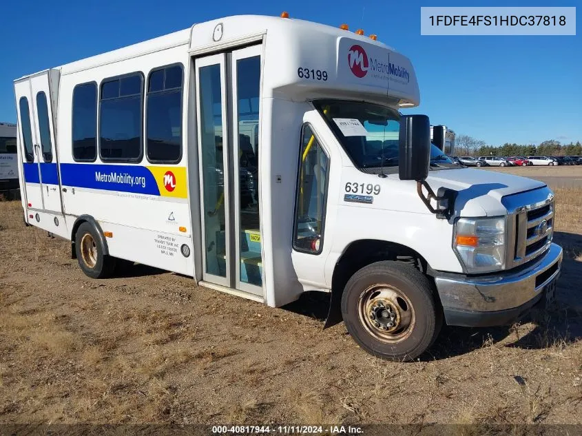 2017 Ford Econoline VIN: 1FDFE4FS1HDC37818 Lot: 40817944