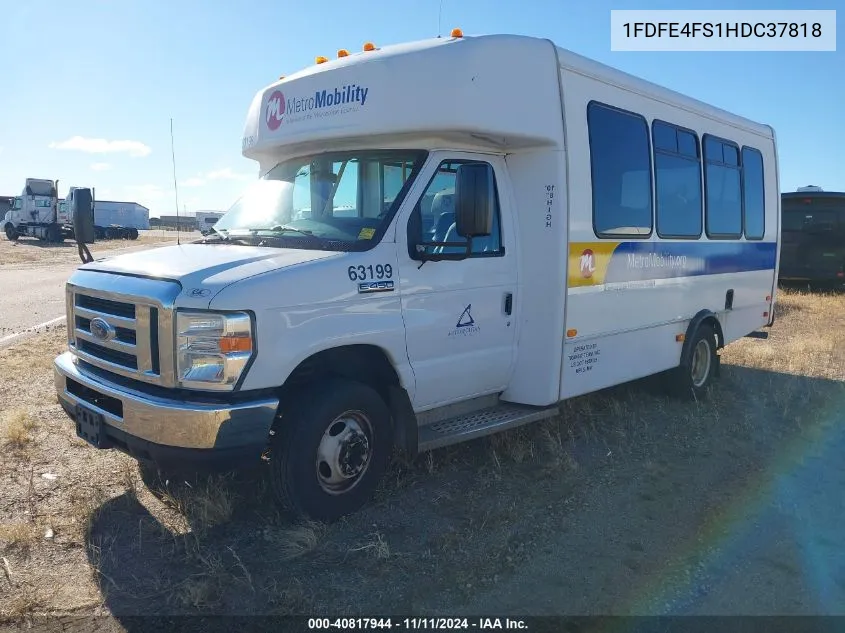 2017 Ford Econoline VIN: 1FDFE4FS1HDC37818 Lot: 40817944