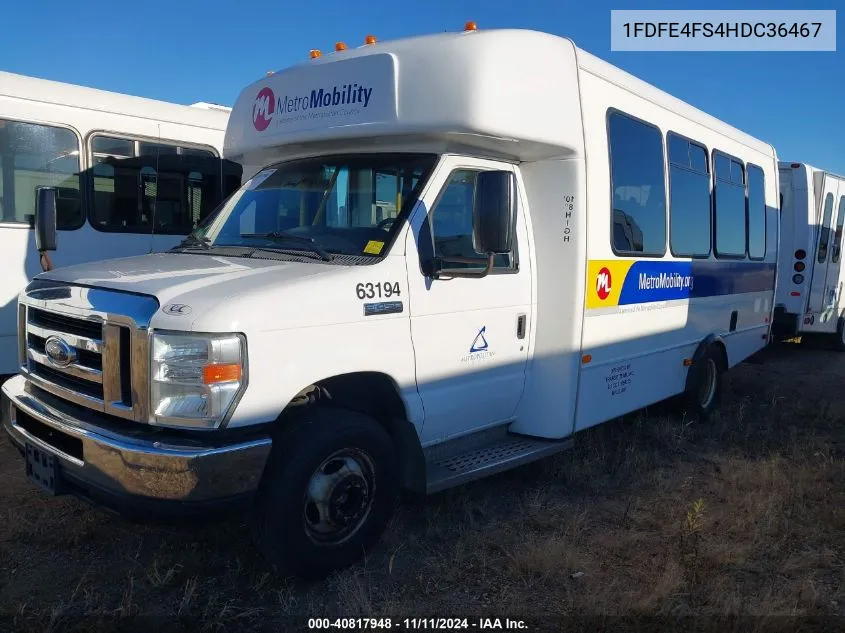 2017 Ford Econoline VIN: 1FDFE4FS4HDC36467 Lot: 40817948